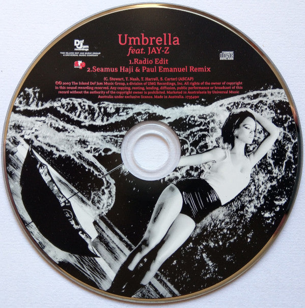 Rihanna Feat. Jay-Z : Umbrella (CD, Single)