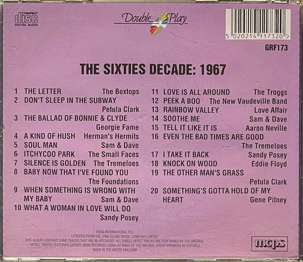 Various : The Sixties Decade 1967 (CD, Comp)