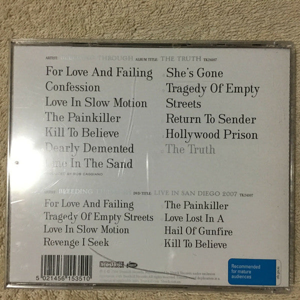 Bleeding Through : The Truth (CD, Album, Ltd, RE + DVD-V, Ltd, PAL)