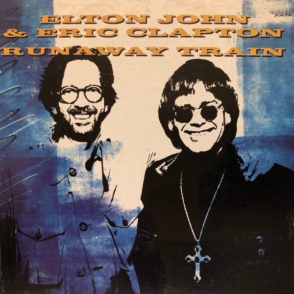 Elton John & Eric Clapton : Runaway Train (CD, Single)