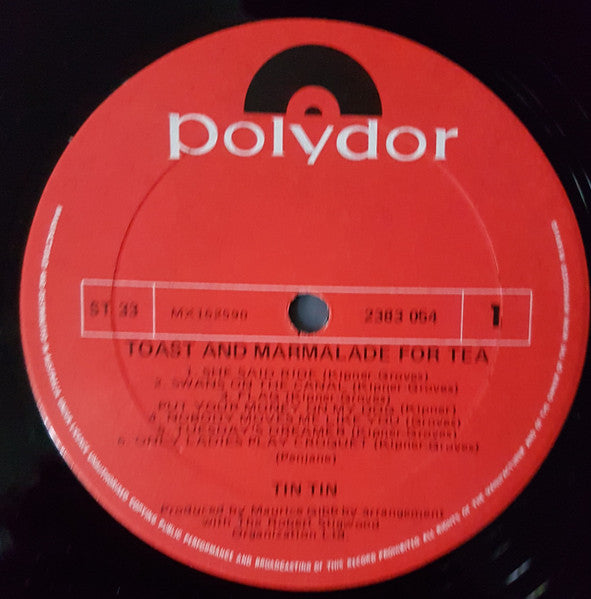 Tin Tin (5) : Toast And Marmalade For Tea (LP, Album)