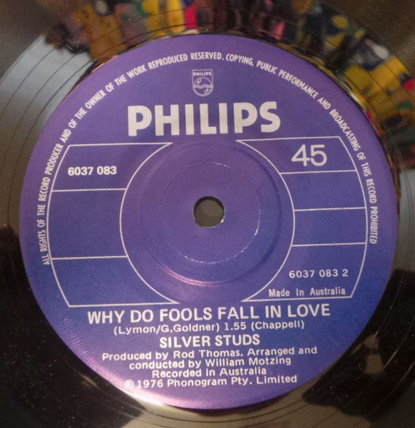 Silver Studs : Dance With A Dolly (With A Hole In Her Stockin') (7", Single)