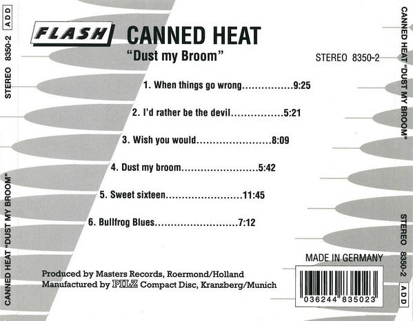 Canned Heat : Dust My Broom (CD, Album, RE)