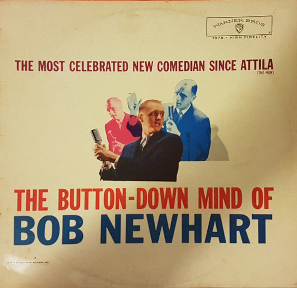 Bob Newhart : The Button-Down Mind Of Bob Newhart (LP, Album, Mono)