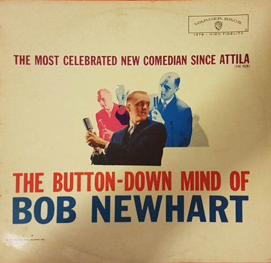 Bob Newhart : The Button-Down Mind Of Bob Newhart (LP, Album, Mono)