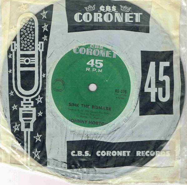 Johnny Horton : Sink The Bismark (7", Single)