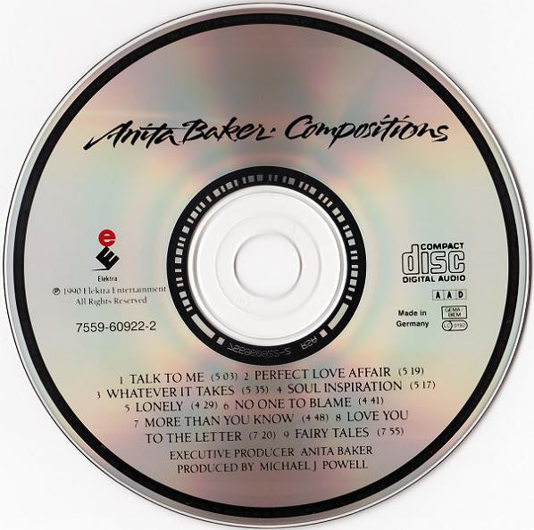 Anita Baker : Compositions (CD, Album, RSA)