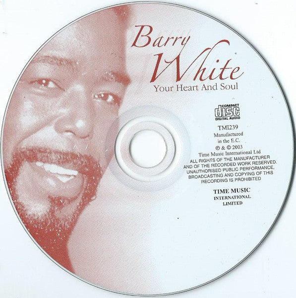 Barry White : Your Heart And Soul (CD, Album, RE)