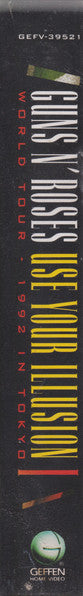 Guns N' Roses : Use Your Illusion I   World Tour  1992 In Tokyo (VHS)