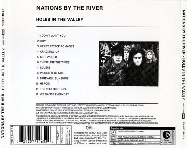 Nations By The River : Holes In The Valley (CD, Album)