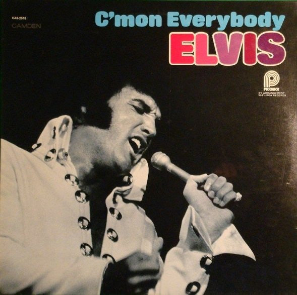 Elvis Presley : C'mon Everybody (LP, Comp, Mono, RE)