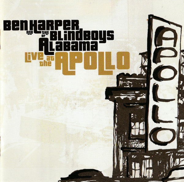Ben Harper And The Blind Boys Of Alabama : Live At The Apollo (CD, Album, Copy Prot.)