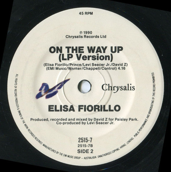 Elisa Fiorillo : On The Way Up (7", Single)