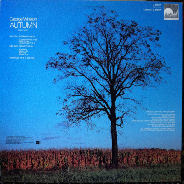 George Winston : Autumn (LP, Album)
