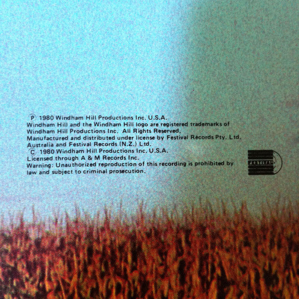 George Winston : Autumn (LP, Album)