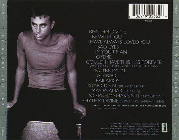 Enrique Iglesias : Enrique (CD, Album)