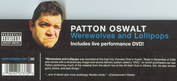 Patton Oswalt : Werewolves And Lollipops (CD + DVD, NTSC + Album)