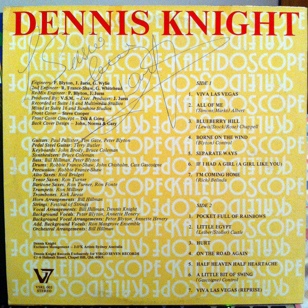 Dennis Knight : Kaleidoscope (LP, Album)