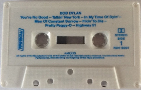 Bob Dylan : Bob Dylan (Cass, Album)