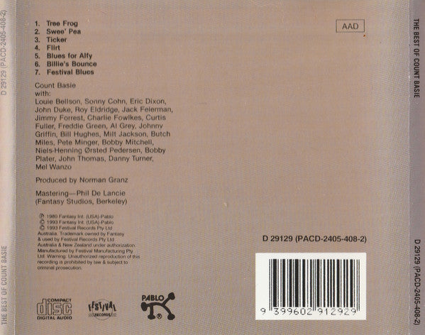 Count Basie : The Best Of Count Basie (CD, Comp)