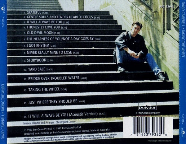 David Campbell (3) : Taking The Wheel (CD, Album)