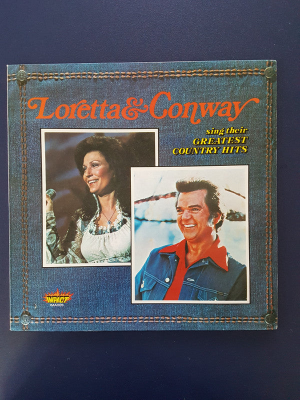 Conway Twitty & Loretta Lynn : Sing Their Greatest Country Hits (LP, Comp)