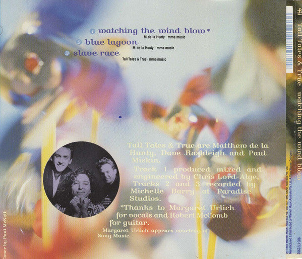 Tall Tales And True : Watching The Wind Blow (CD, Single)