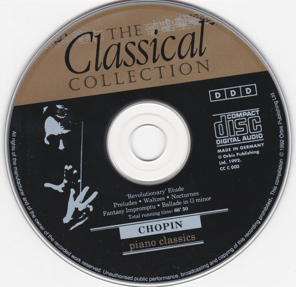 Chopin* : Piano Classics (CD, Comp)