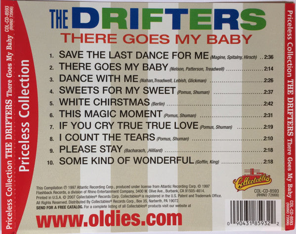 The Drifters : There Goes My Baby (CD, Comp, RE, RP)