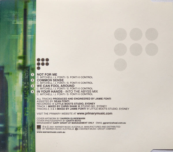 Primary (2) : Not For Me (CD, Single)