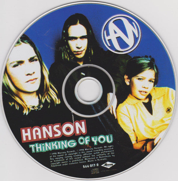 Hanson : Thinking Of You (CD, Single, Ltd, Car)