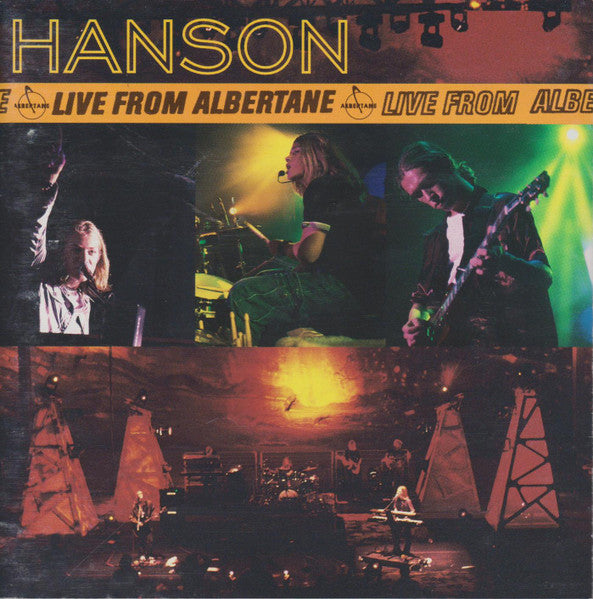 Hanson : Live From Albertane (CD, Album)