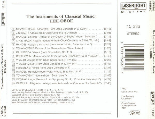 Various : The Oboe (CD, Comp)