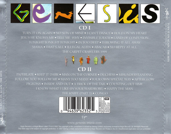 Genesis : Turn It On Again (The Hits) (The Tour Edition) (2xCD, Comp, Dlx, Ltd)