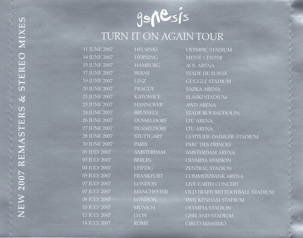 Genesis : Turn It On Again (The Hits) (The Tour Edition) (2xCD, Comp, Dlx, Ltd)