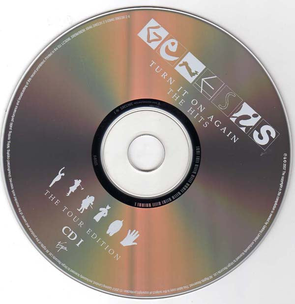 Genesis : Turn It On Again (The Hits) (The Tour Edition) (2xCD, Comp, Dlx, Ltd)
