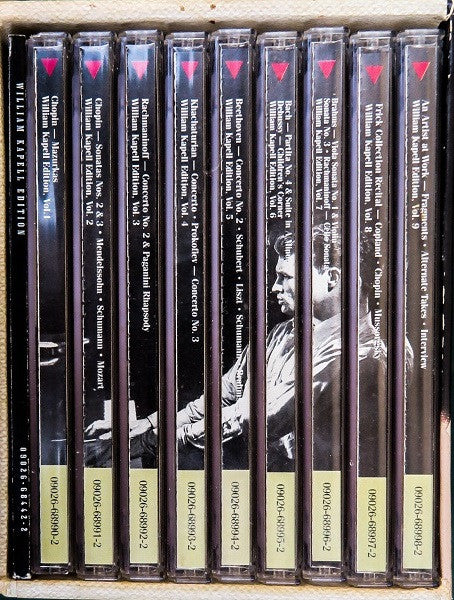 William Kapell : William Kapell Edition (9xCD, Mono, RE, RM + Box, Comp, Mono, RE)