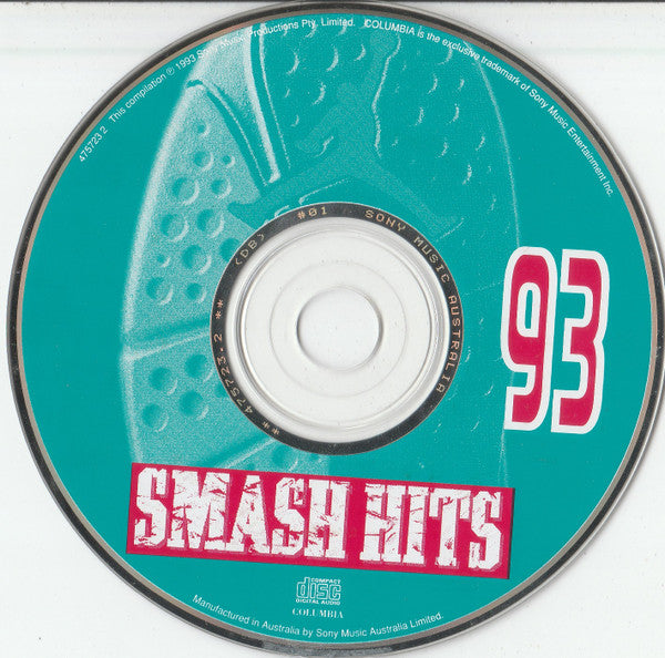 Various : Smash Hits 93 (CD, Comp)
