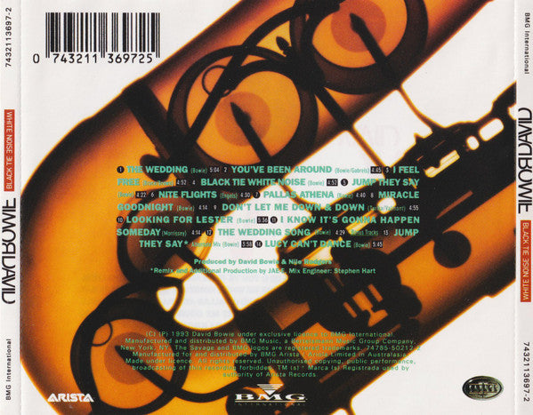 David Bowie : Black Tie White Noise (CD, Album)