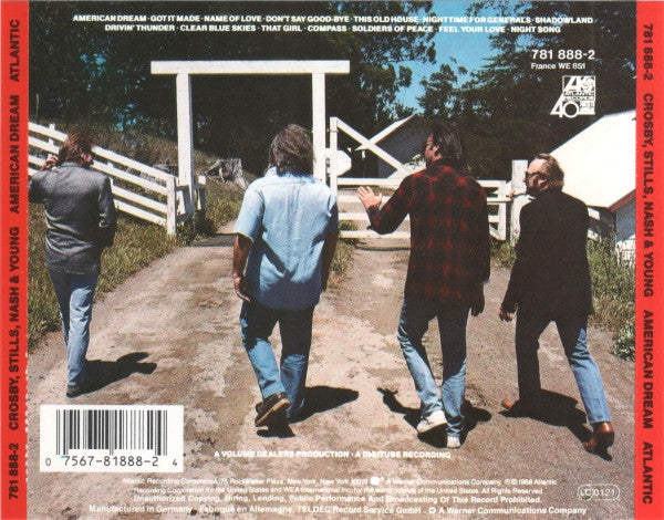 Crosby, Stills, Nash & Young : American Dream (CD, Album)