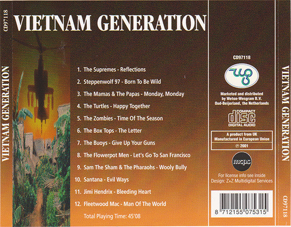 Various : Vietnam Generation (CD, Comp)