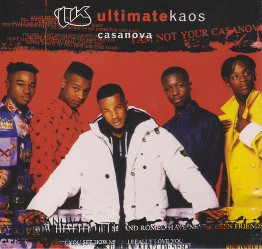 Ultimate Kaos : Casanova (CD, Single, Car)