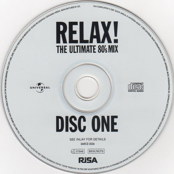 Various : Relax! The Ultimate 80's Mix (2xCD, Comp, Mixed)