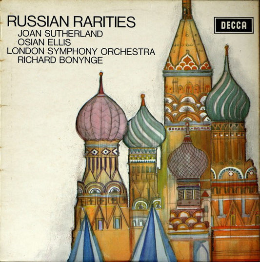 Richard Bonynge / Joan Sutherland, Osian Ellis, London Symphony Orchestra : Russian Rarities (LP, Album, RE)