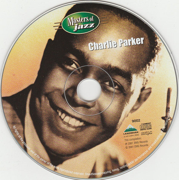 Charlie Parker : Masters Of Jazz (CD, Comp)