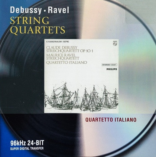Debussy* • Ravel*, Quartetto Italiano : String Quartets (CD, RE, RM)