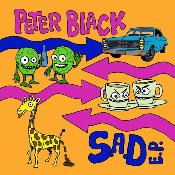 Peter Black (4) : S.A.D E.P. (7", EP, Ltd, Num)
