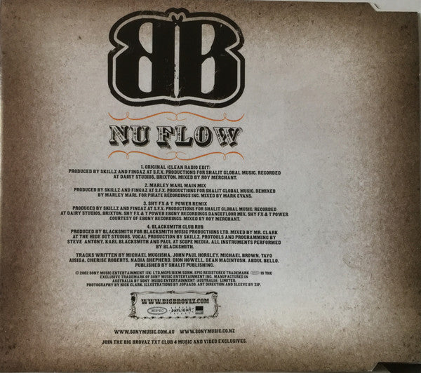 Big Brovaz : Nu Flow (CD, Single)
