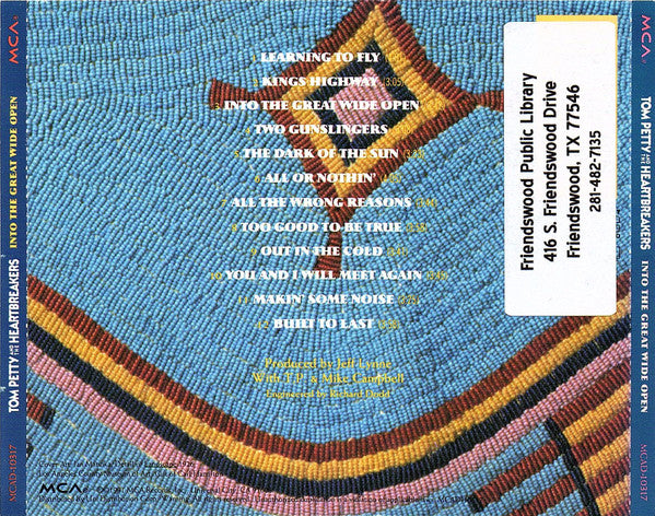 Tom Petty And The Heartbreakers : Into The Great Wide Open (CD, Album, RP)