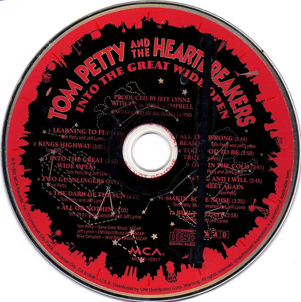Tom Petty And The Heartbreakers : Into The Great Wide Open (CD, Album, RP)